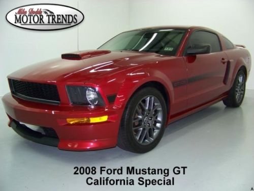 2008 ford mustang gt cs california special shaker 500 stripes scoops spoiler 31k