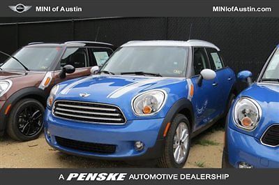Mini cooper countryman fwd 4dr new suv automatic gasoline 1.6l i-4 16v dohc true