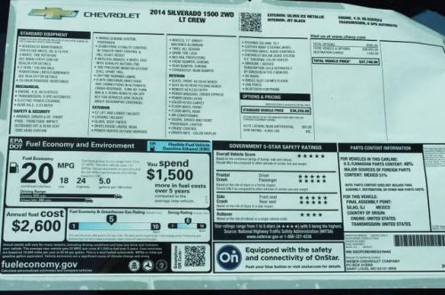 2014 Chevrolet Silverado 1500 1LT, US $35,740.00, image 7