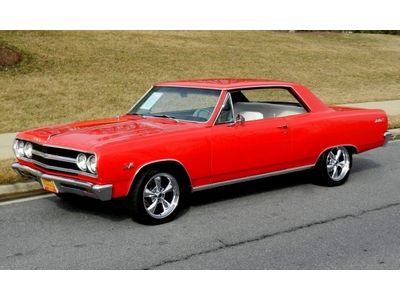 Stunning pro touring 1965 malibu ss 396!