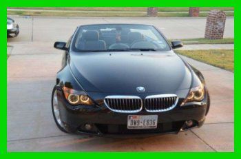 Bmw 05 luxury sport 6-speed manual convertible xenon sunroof premium kit soft