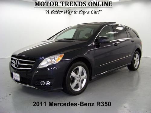 Navigation p1 pkg 4matic rearcam pano roof htd seats 2011 mercedes-benz r350 22k