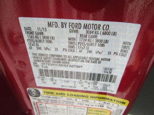 2014 Ford F150 XLT, US $37,555.00, image 18