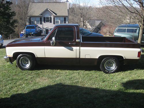 1985 chevrolet c10 short bed 355 small block 4 speed sweet no rust runs great