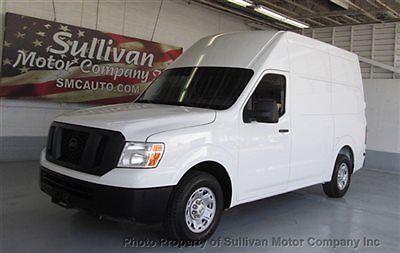 2013 nissan nv 2500hd high top van super clean