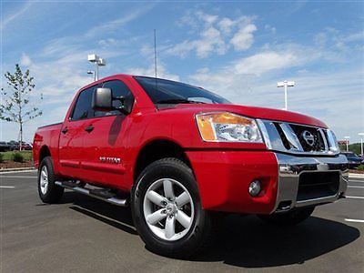 4wd crew cab swb sv low miles 4 dr truck automatic gasoline 5.6l dohc 32-valve v