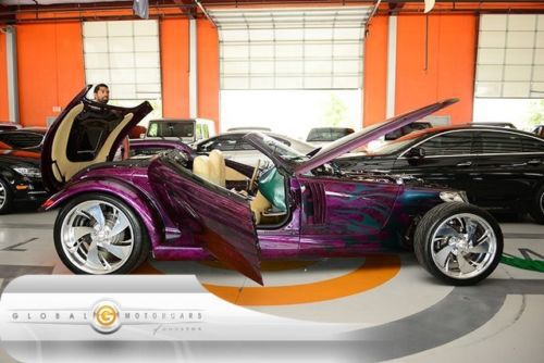 2000 plymouth prowler roadster 13k custom modifications