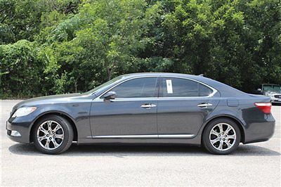 Lexus ls 460 4dr sdn low miles sedan automatic gasoline 4.6l 8 cyl  smoky granit