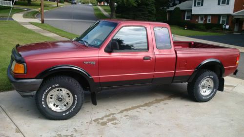 1993 ford ranger xl extended cab 4x4 pickup 3.0l v6 5 speed inspected for a year