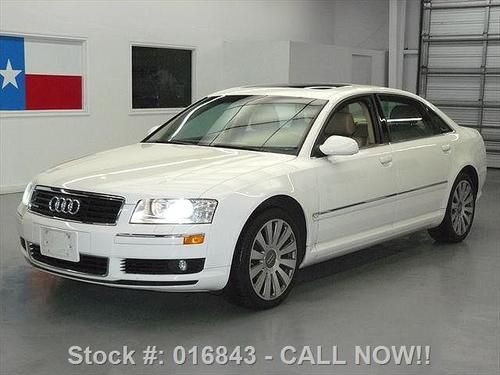 2005 audi a8l 4.2 quattro/awd sunroof nav htd seats 47k texas direct auto