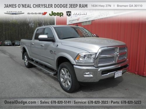 New 2014 ram 2500 crew cab longhorn 6.7l diesel cummins, 4x4, navigation leather