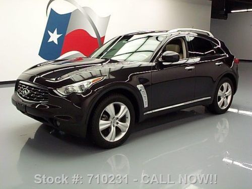 2011 infiniti fx35 deluxe touring sunroof nav 20&#039;s 61k texas direct auto