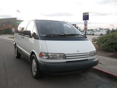 1991 Toyota Previa LE AWD  Van  2.4L 4 cyl.! 1 owner! ONLY 157k! 4WD! ABS system, US $4,900.00, image 5