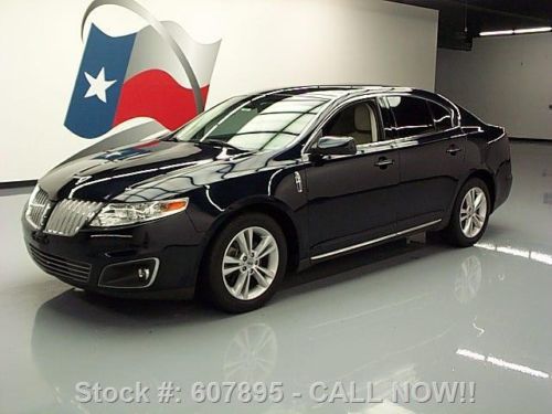 2009 lincoln mks tech pkg climate leather xenons 70k mi texas direct auto