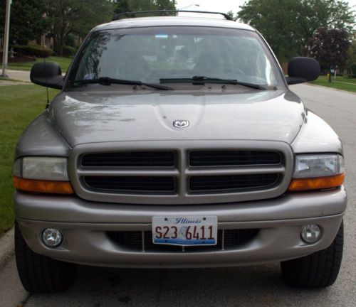 1999 gray dodge durango slt sport utility 4-door 5.2l