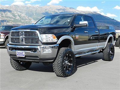 Dodge ram crew cab laramie 4x4 cummins diesel custom new lift wheels tires auto