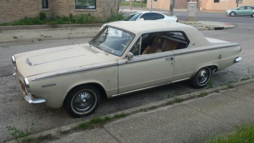 Running driving 1964 dodge dart gt factory 4 speed golden edition