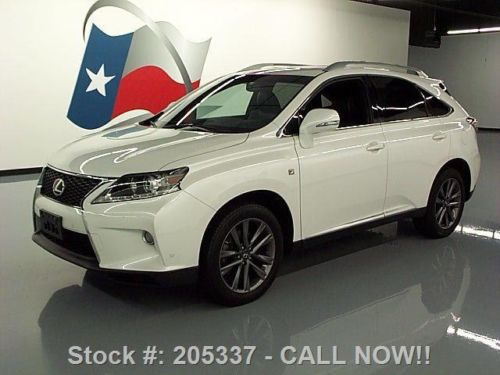 2013 lexus rx350 f sport awd sunroof nav vent seats 12k texas direct auto