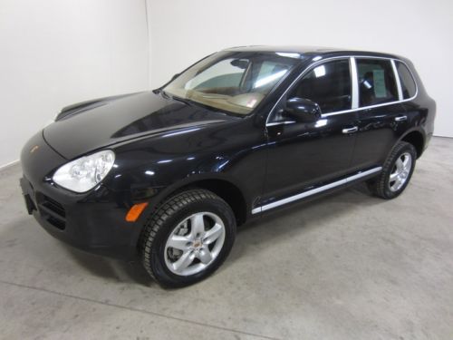04 porsche cayenne s 4.5l v8 awd leather sunroof co owned 80pics