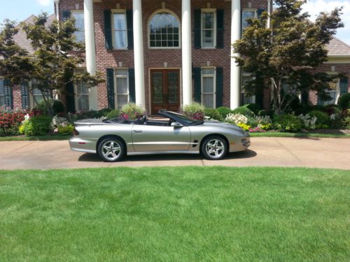 2002 pontiac trans am convertible,