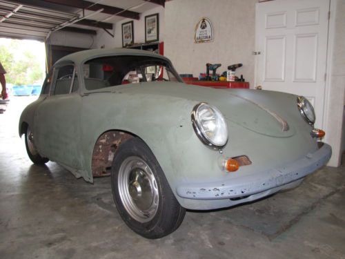 Porsche 1960 356 b (t5) coupe project car for restoration