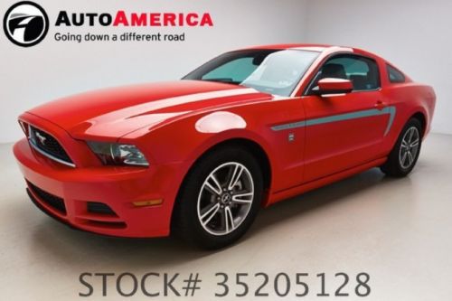 2013 ford mustang v6 premium 17k low miles cruise bluetooth aux usb clean carfax