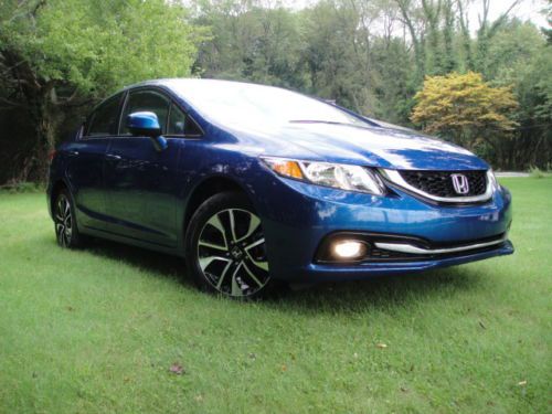 2013 honda civic ex-l 4dr 1.8l leather nav