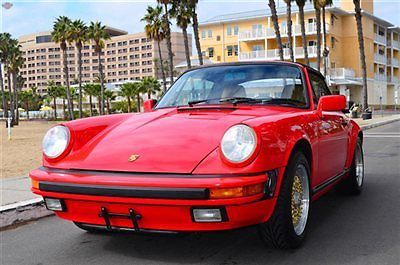 &#039;89 carrera cabriolet, 38k miles, very clean, books &amp; window sticker, new top