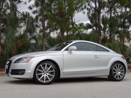 2008 audi tt coupe 3.2l v6 quattro * no reserve premium! low miles florida