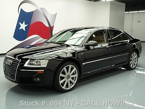 2006 audi a8 l w12 quattro awd solar sunroof nav 49k mi texas direct auto