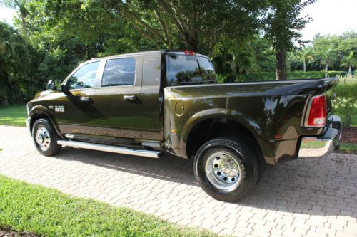 Perfect 2014 dodge ram 3500 megacab dually laramie