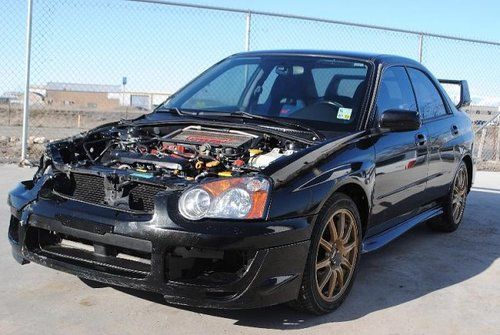 2004 subaru impreza wrx sti damaged salvage sporty turbo powered wont last l@@k!