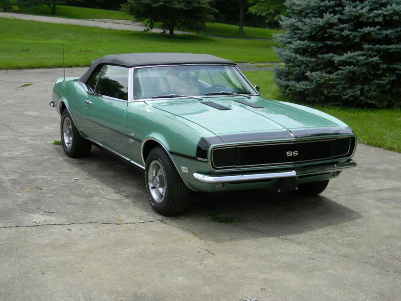 1968 chevrolet camaro ssrs