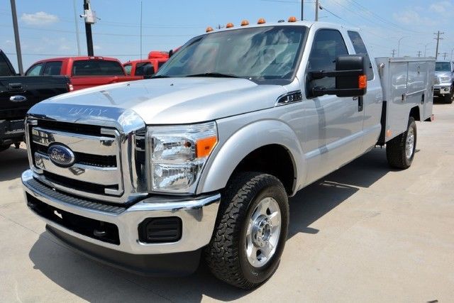 2012 ford f-350 xlt utility bed 4x4 truck