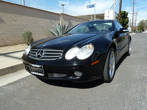 2003 mercedes-benz sl500 base convertible 2-door 5.0l