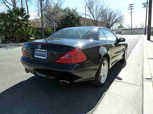 2003 Mercedes-Benz SL500 Base Convertible 2-Door 5.0L, image 3