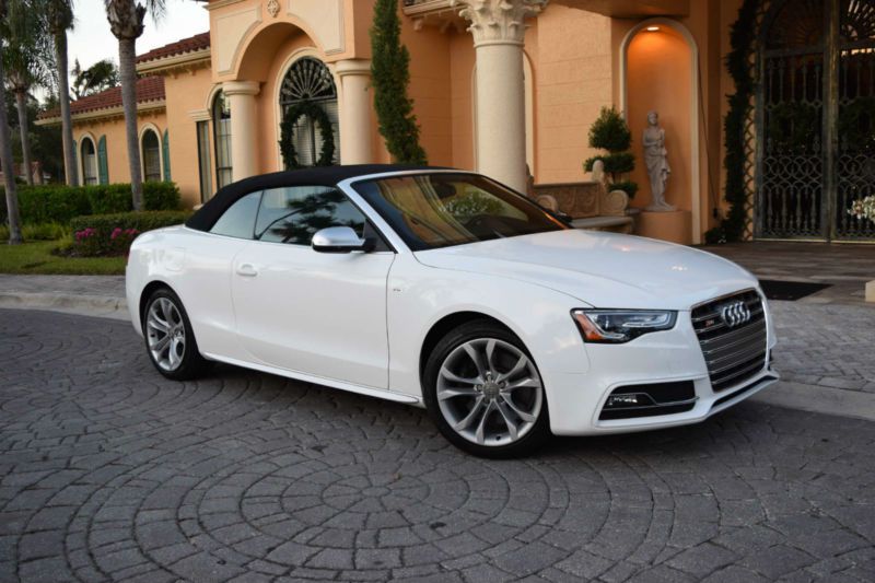 2013 audi s5 3.0t cabriolet quattro premium plus 2 tone leather