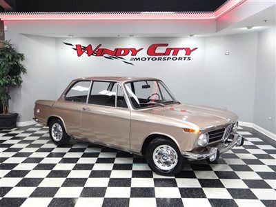 1968 bmw 2002 roundie coupe-21k original miles-very original-books-stock-rare!!!