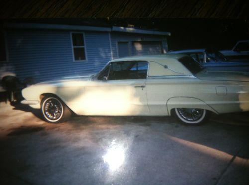 1966 ford thunderbird yellow