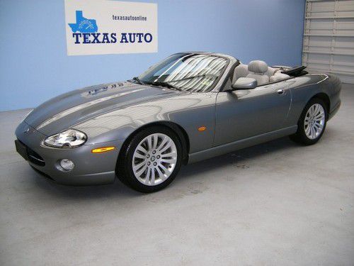 We finance!!  2005 jaguar xk8 convertible auto heated seats wood 6 cd alpine 45k