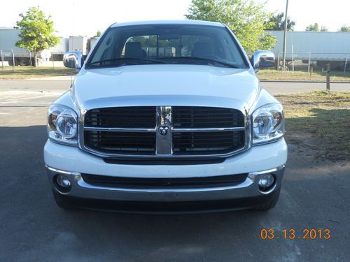 2008 dodge ram 1500 slt crew cab pickup 4-door 4.7l with flex fuel