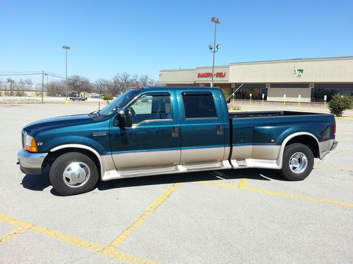 1999 ford f-350 super duty lariat crew cab 7.3l diesel