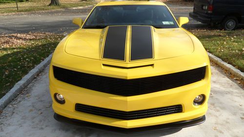 2010 hennessey camaro hpe600 yellow and black supercharged