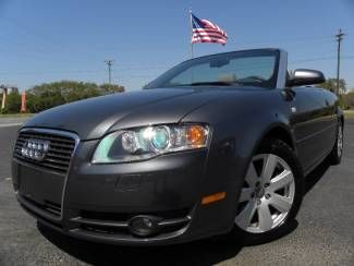 A4 2.0t*convertible*quattro*xenons*carfax cert*1 owner*we finance/trade*fla