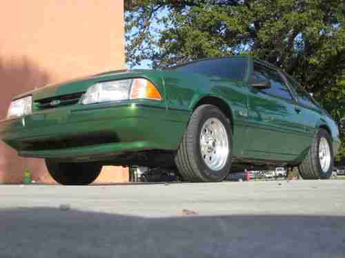 Mustang Fox Drag Sreet Strip Muscle 1988 Custom 5.0 LX Race Fox Body Manual 88, image 3