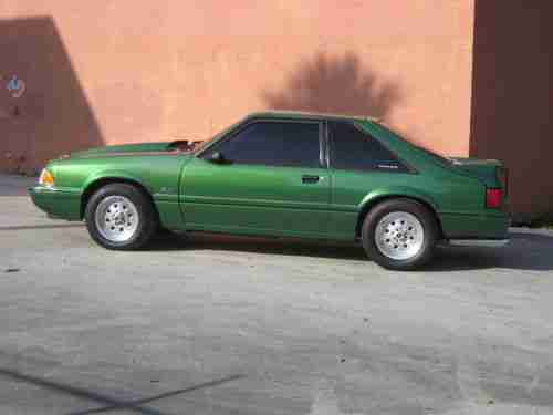 Mustang Fox Drag Sreet Strip Muscle 1988 Custom 5.0 LX Race Fox Body Manual 88, image 5