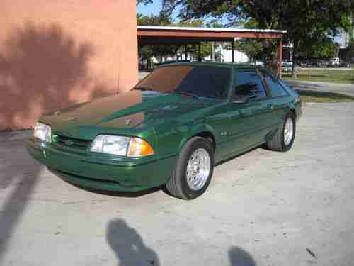 Mustang Fox Drag Sreet Strip Muscle 1988 Custom 5.0 LX Race Fox Body Manual 88, image 6