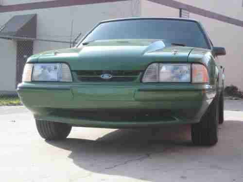 Mustang Fox Drag Sreet Strip Muscle 1988 Custom 5.0 LX Race Fox Body Manual 88, image 7