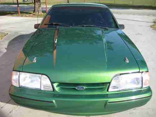 Mustang Fox Drag Sreet Strip Muscle 1988 Custom 5.0 LX Race Fox Body Manual 88, image 8