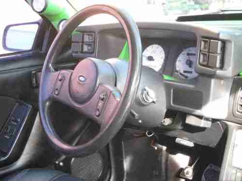 Mustang Fox Drag Sreet Strip Muscle 1988 Custom 5.0 LX Race Fox Body Manual 88, image 14